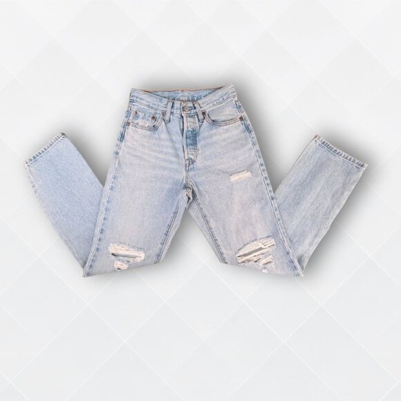 Levi’s 501 Women’s Straight Leg Jeans – Size 25/0 (NWOT) - WDM-100009 - Picture 2 of 5
